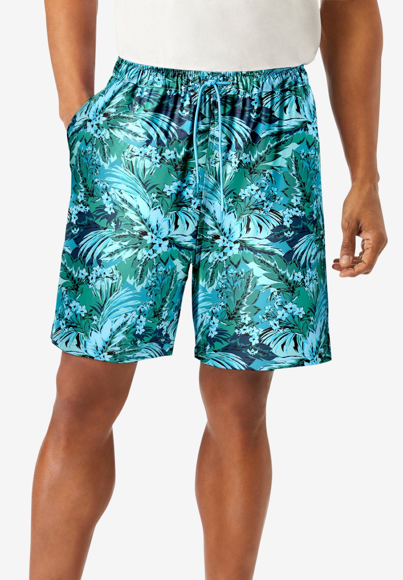 5" Swim Shorts with Super Stretch Liner image number 0
