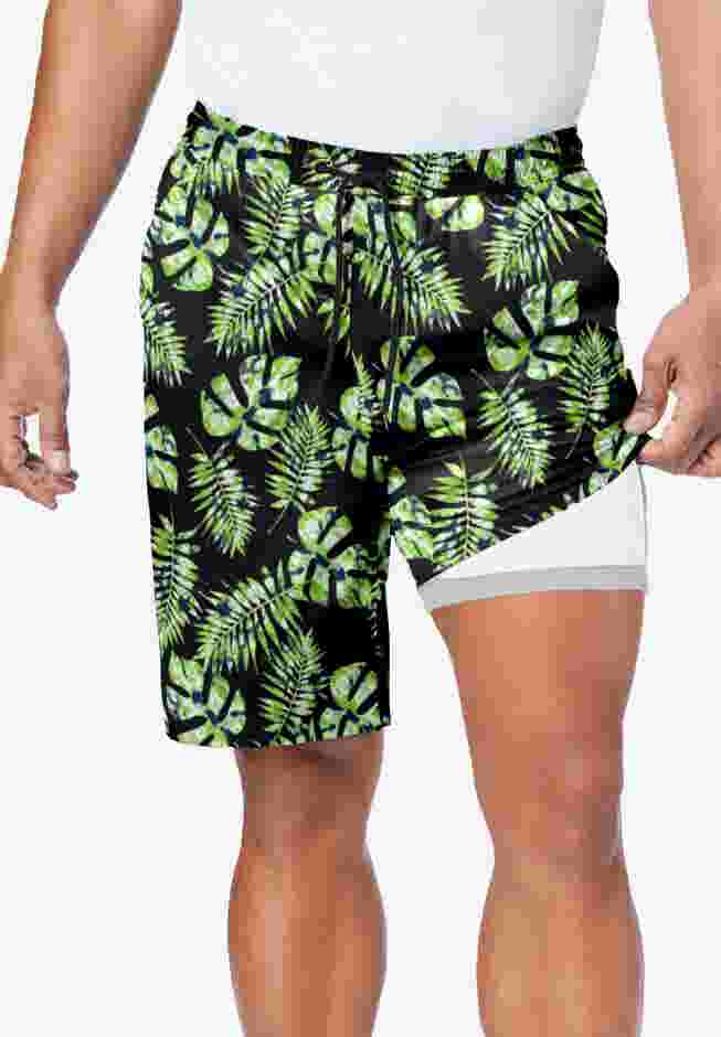 8" Swim Trunks with Super Stretch Liner image number 3