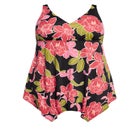 Sharkbite Print Swim Dress image number null