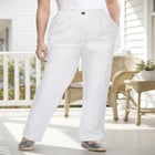 7-Day Straight-Leg Elastic-Waist Cotton Denim Pant image number null