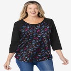 Three-Quarter Sleeve Baseball Tee image number null