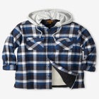 Removable Hooded Shirt Jacket image number null