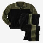 Colorblock Velour Tracksuit image number null