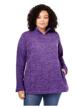 Microfleece Quarter-Zip Pullover