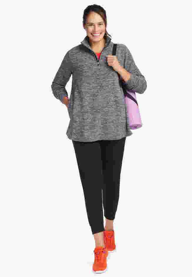 Microfleece Quarter-Zip Pullover image number 6