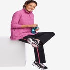 Microfleece Quarter-Zip Pullover image number null