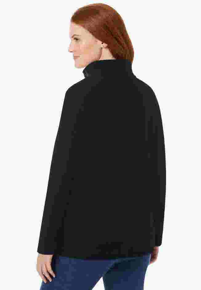 Microfleece Quarter-Zip Pullover image number 1
