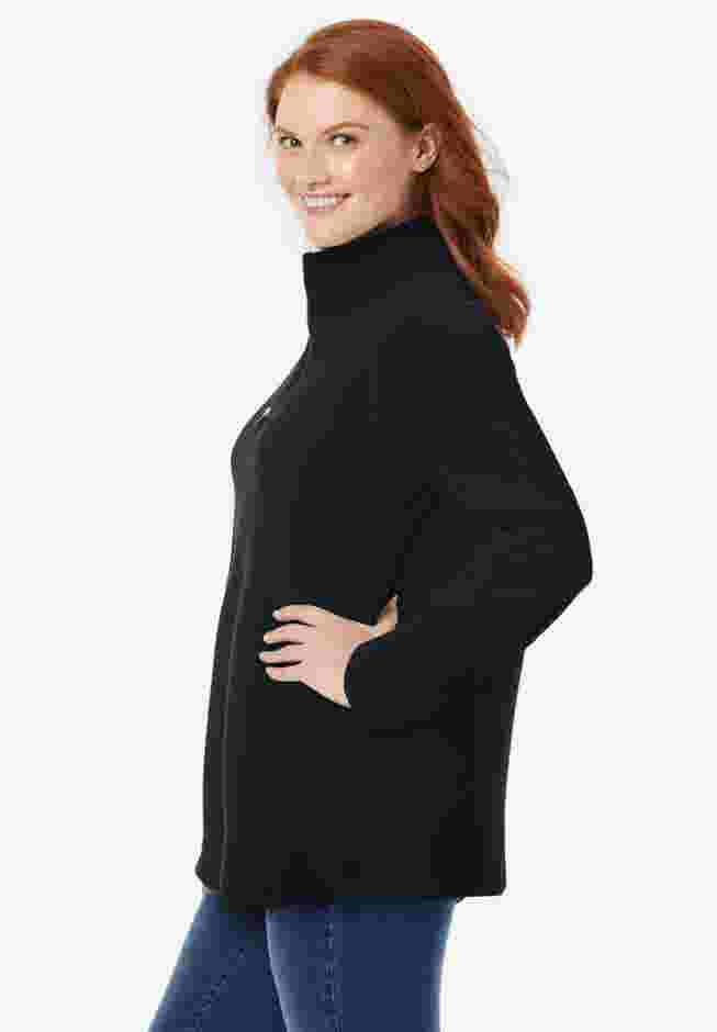 Microfleece Quarter-Zip Pullover image number 2