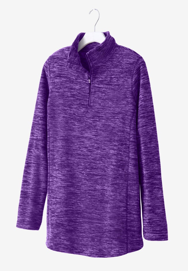Microfleece Quarter-Zip Pullover image number 2