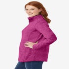 Microfleece Quarter-Zip Pullover image number null