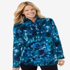 Microfleece Quarter-Zip Pullover image number null