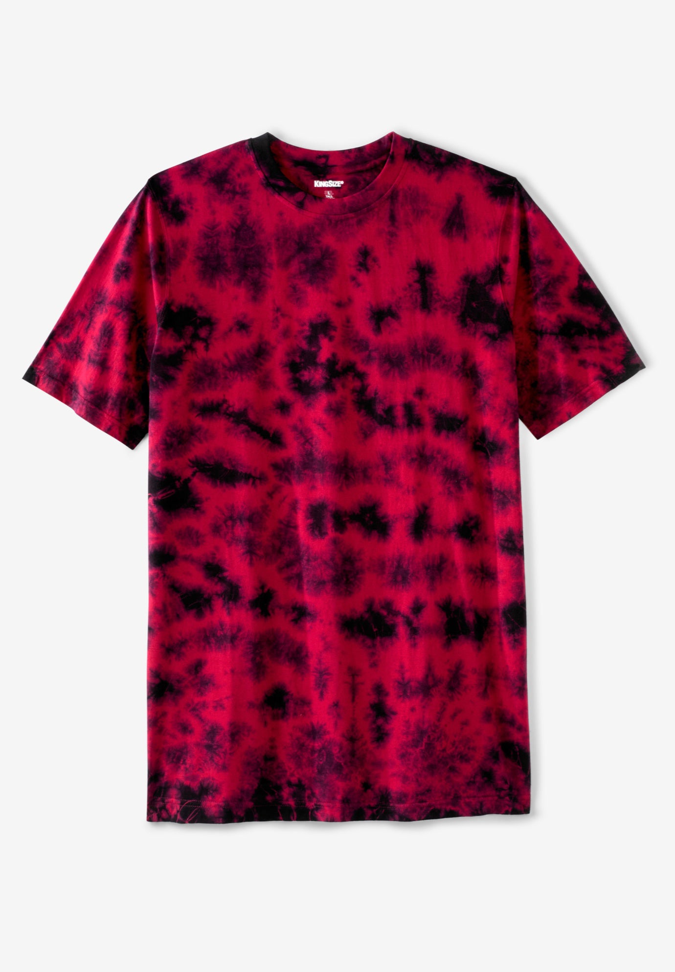 Shrink-Less&trade; Lightweight Longer-Length Crewneck T-Shirt image number 0