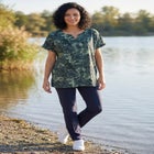 7-Day Notch-Neck Tunic image number null