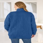 Quilted Easy Fleece Jacket image number null