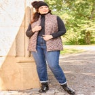 Quilted Puffer Vest image number null