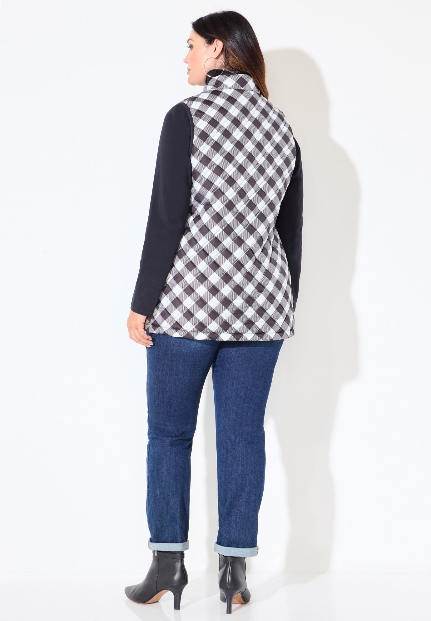 Quilted Puffer Vest image number 2