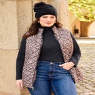 Quilted Puffer Vest image number null