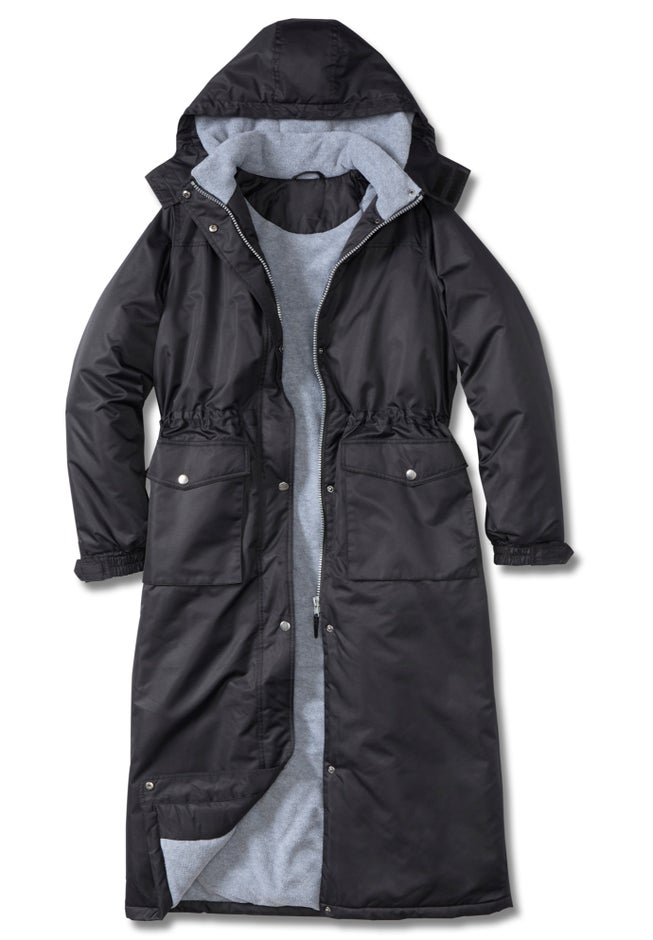 Longer Length Microfiber Parka image number 1
