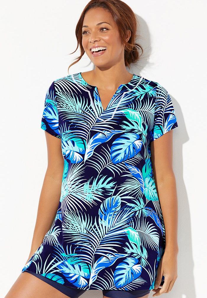 Chlorine Resistant Swim Tunic image number 2