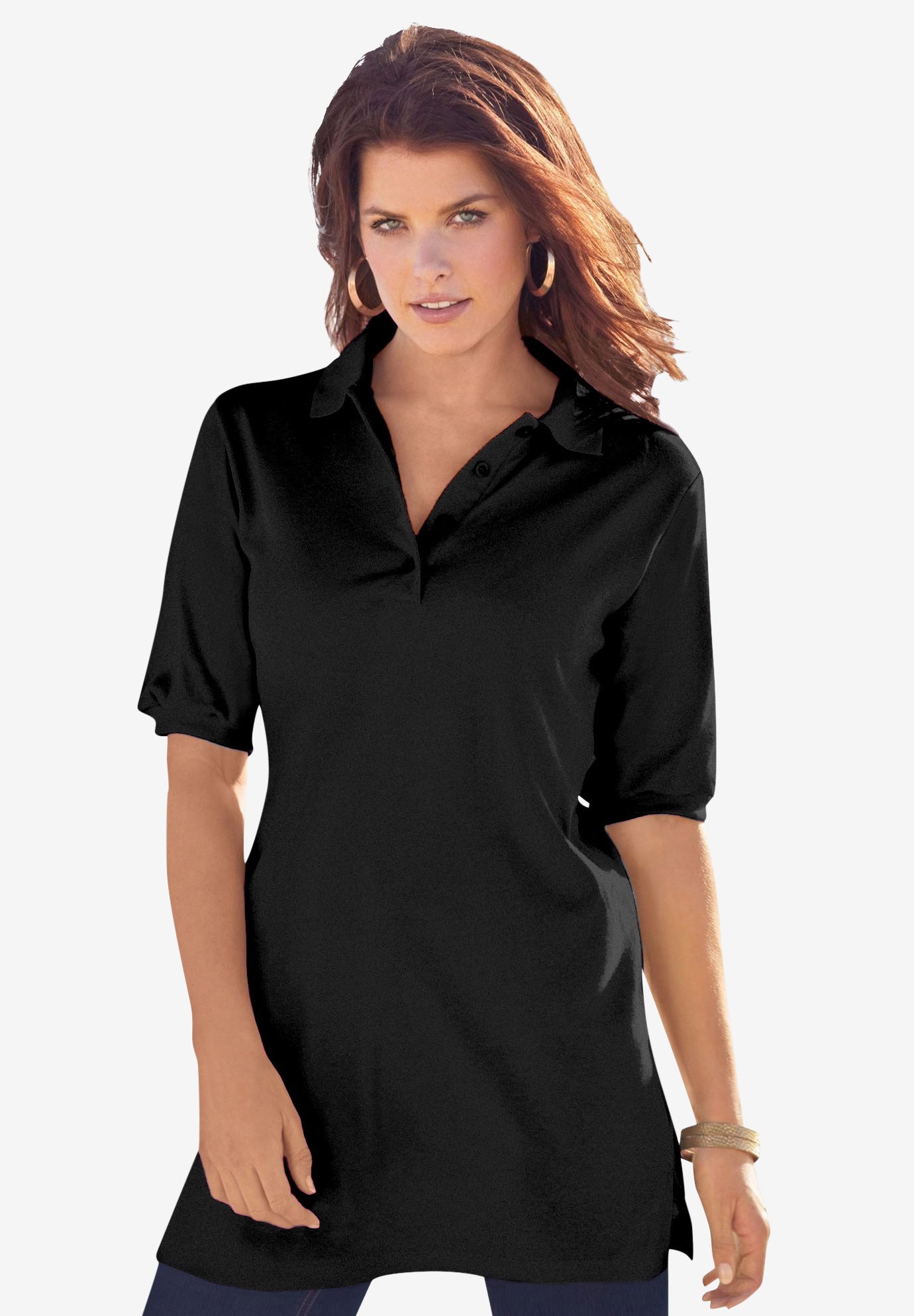 Oversized Polo Tunic image number 0