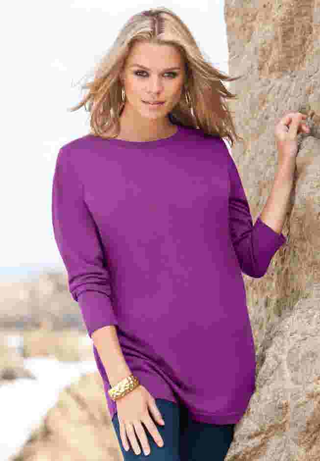 Ultimate Long Sleeve Crewneck Tee image number 4