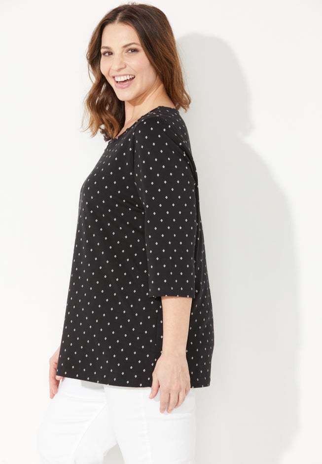 Suprema® Strappy Neckline Top image number 2