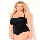 Fringe Bandeau One Piece Swimsuit image number null