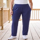 All-Day No-Roll Straight-Leg Knit Pant image number 0