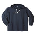 Fleece longer-length pullover hoodie image number null