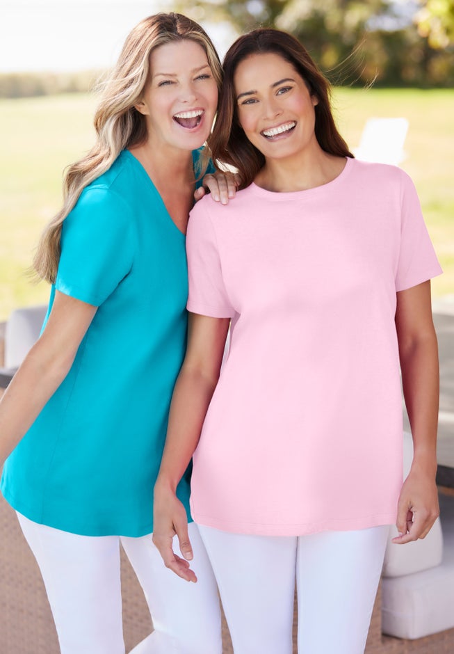 Perfect Short-Sleeve Crewneck Tee image number 8