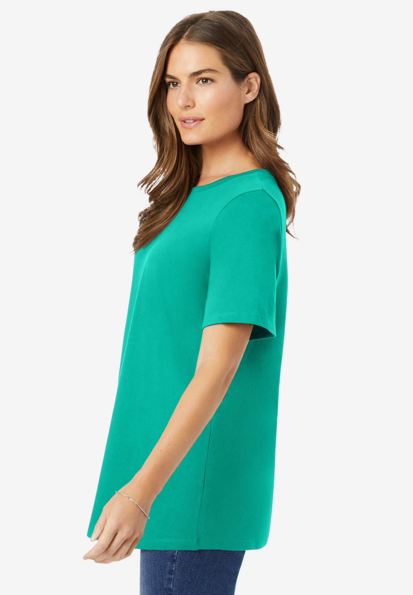 Perfect Short-Sleeve Crewneck Tee image number 2