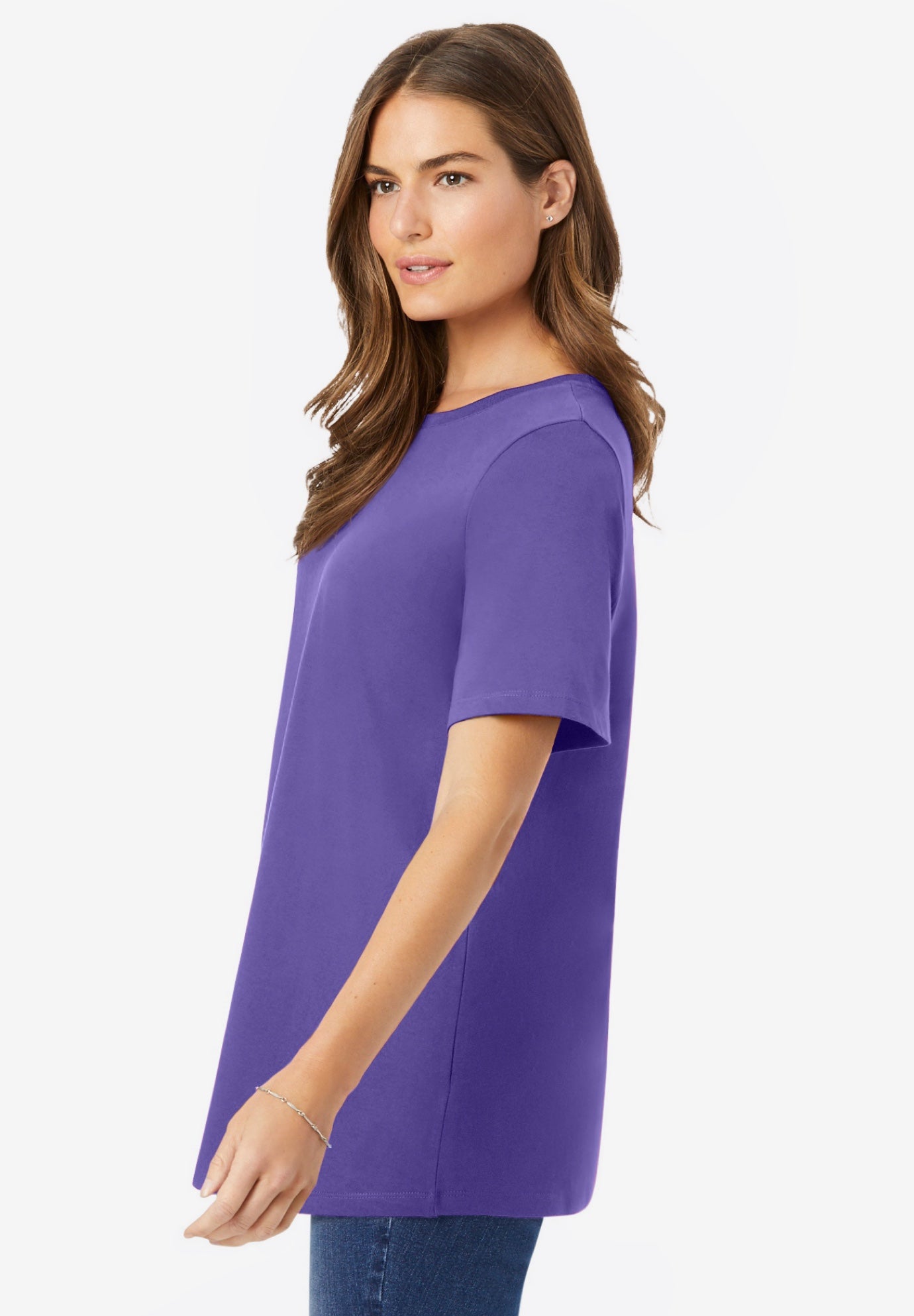 Perfect Short-Sleeve Crewneck Tee image number 2