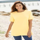 Perfect Short-Sleeve Crewneck Tee image number null