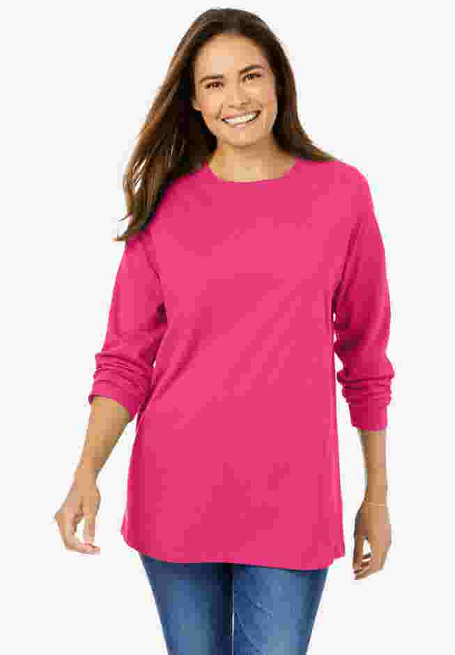 Perfect Long-Sleeve Crewneck Tee image number 5