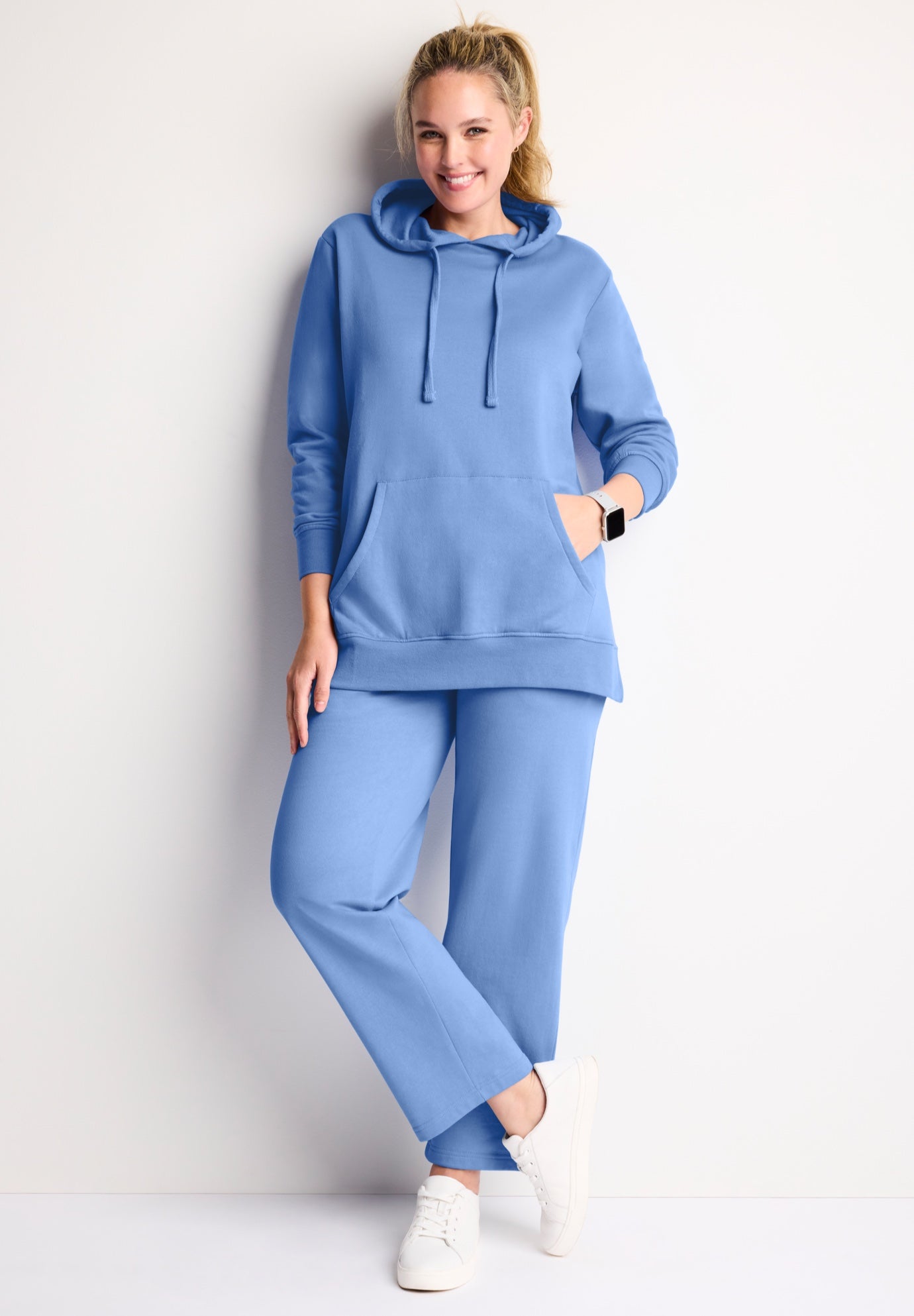 Fleece Hoodie Pocket Sweatshirt image number 0