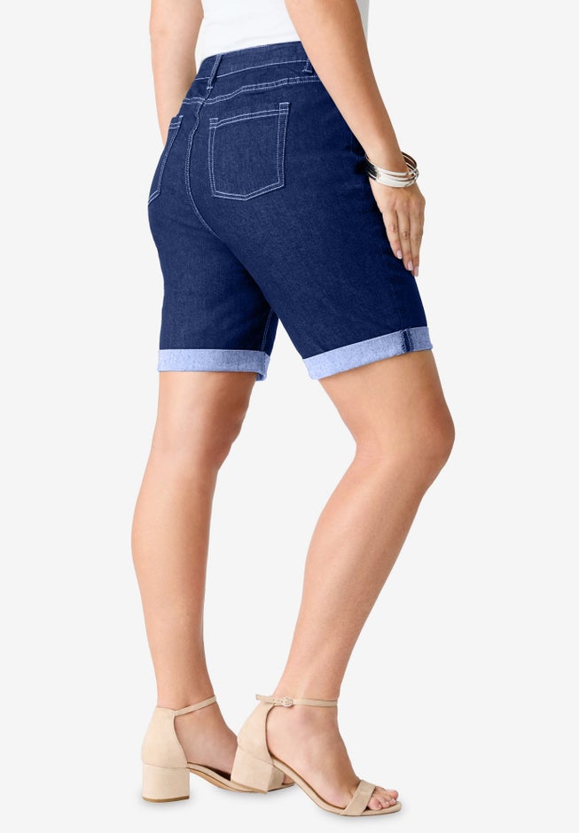 Plus Size 24/7 Stretch Cuffed Short image number 2