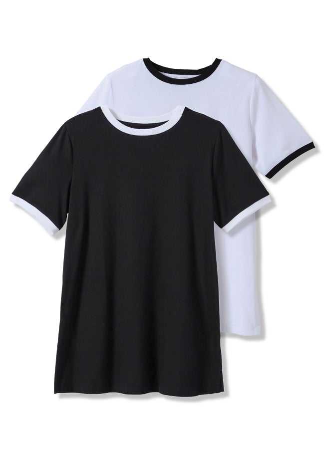 Contrast Tee 2-Pack image number 1