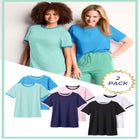 Contrast Tee 2-Pack image number null