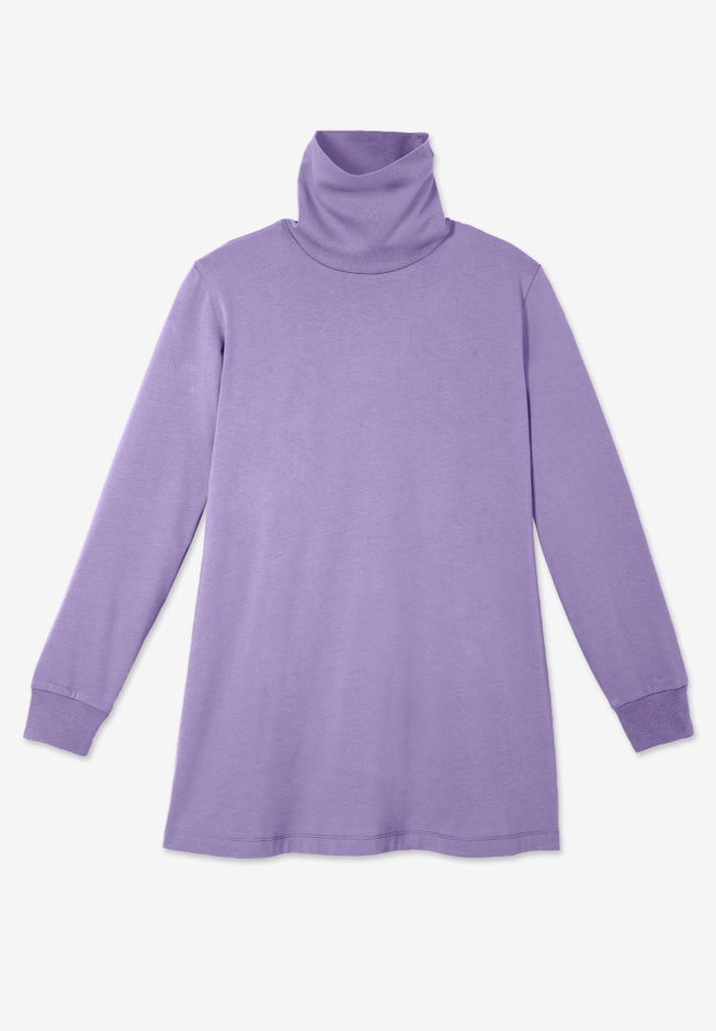 Perfect Long-Sleeve Turtleneck Tee image number 3