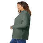 Perfect Long-Sleeve Turtleneck Tee image number null