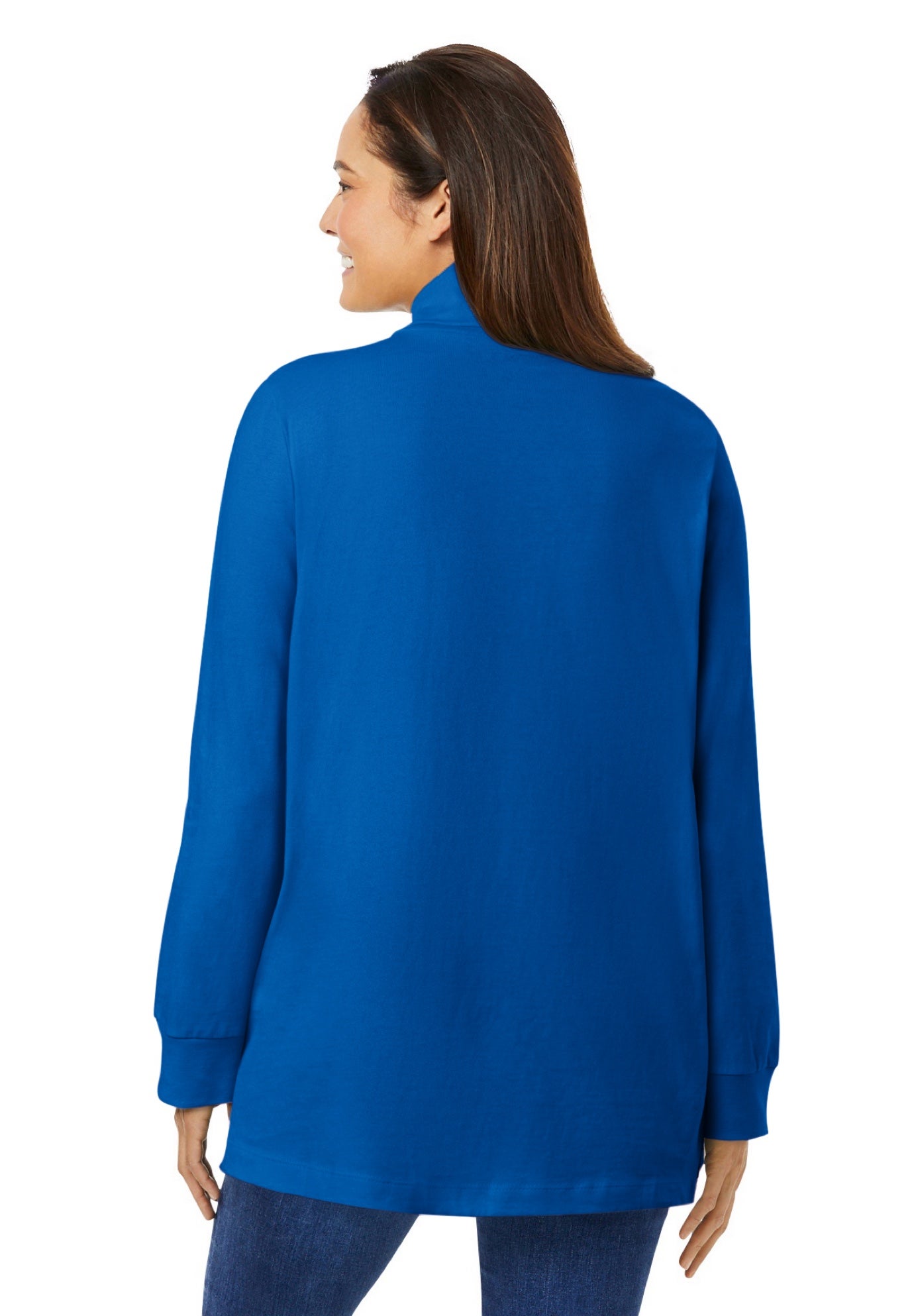 Perfect Long-Sleeve Turtleneck Tee image number 1