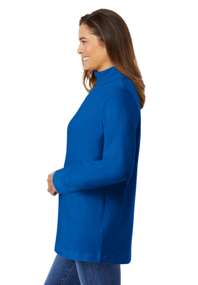 Perfect Long-Sleeve Turtleneck Tee image number 2