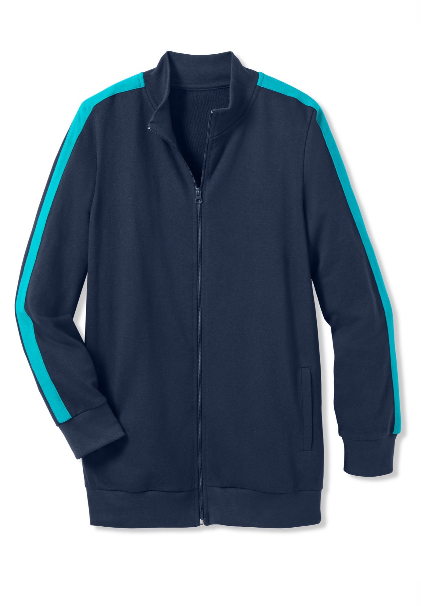 Active Side-Stripe Track Jacket image number 1