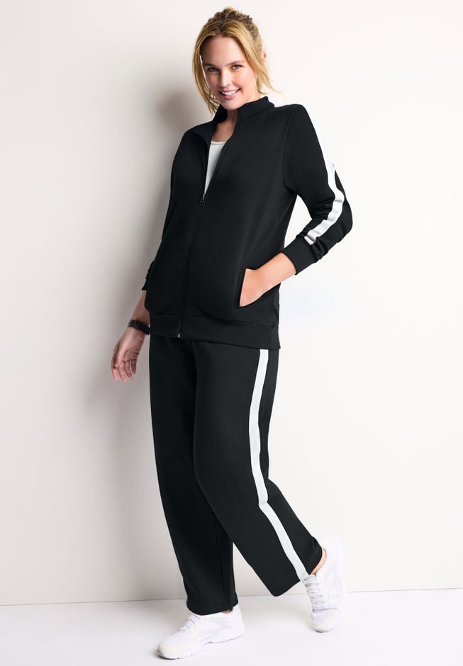 Active Side-Stripe Track Jacket image number 2