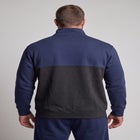 Fleece Rubberized &frac14; Zip Pullover image number 2