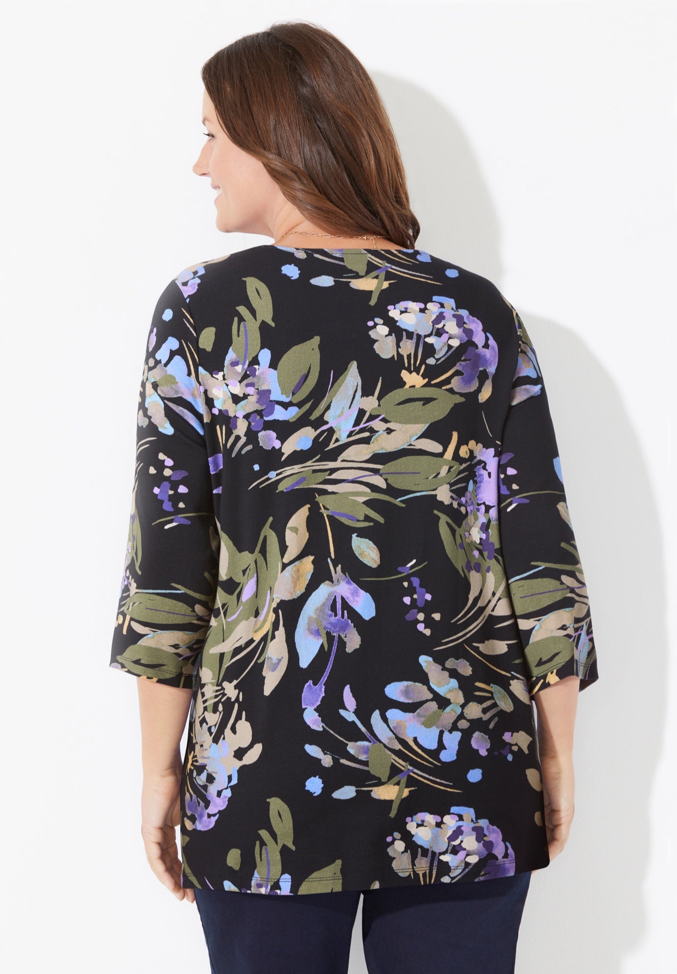 Ultra-Soft Square-Neck Tee image number 1