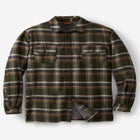Fleece-Lined Flannel Shirt Jacket image number null