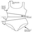 Chlorine Resistant Spliced Tank One Piece Swimsuit image number null