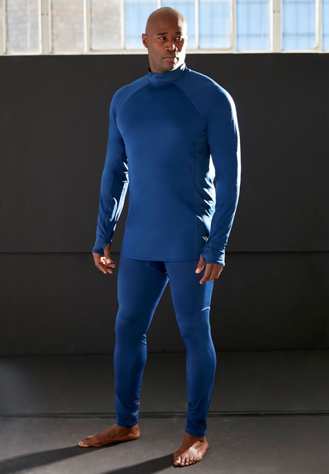 Mock Neck Base Layer Shirt by KS Sport™ image number null