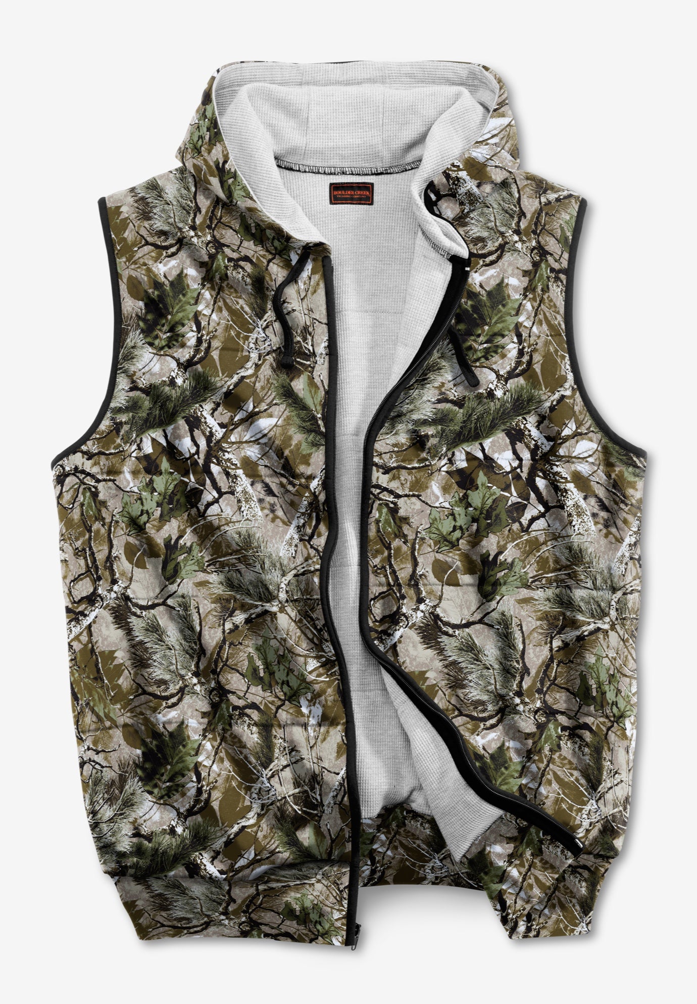 Thermal-Lined Fleece Vest image number 0